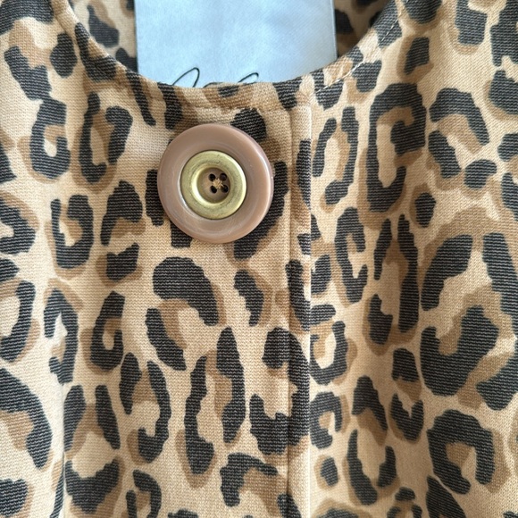 New CAbi Leopard jacket topper XS 0 2 - Picture 3 of 6